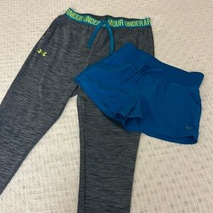 2 piece active wear set (Under Armour/Old Navy)